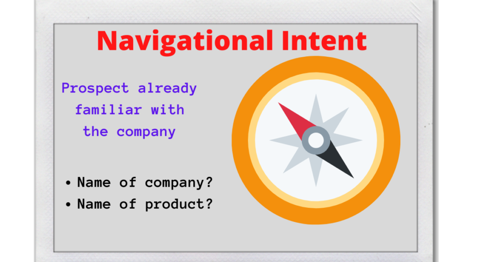 navigational intent