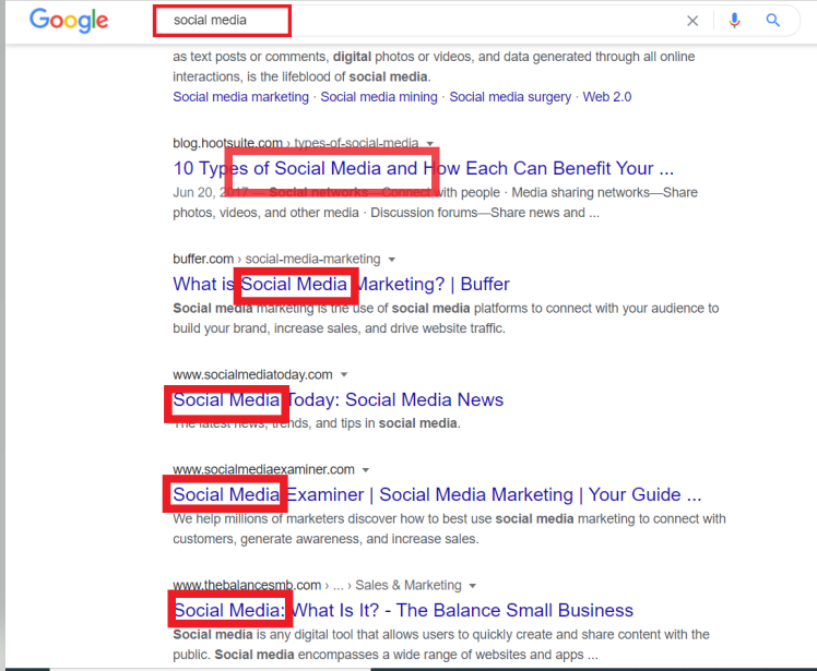 title tag on page seo action