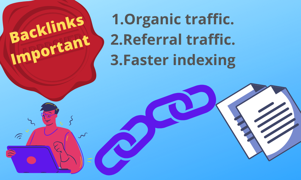 Backlinks are important for SEO