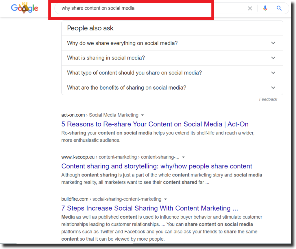 social media sharing picture