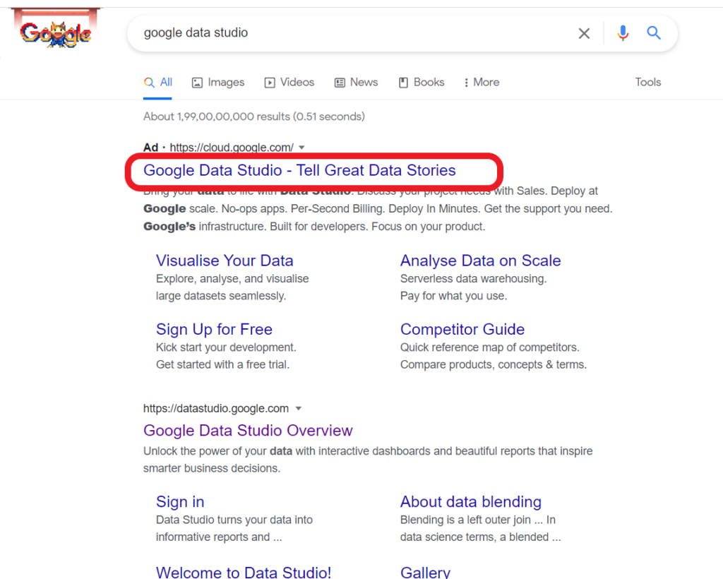 google data studio and analytics 