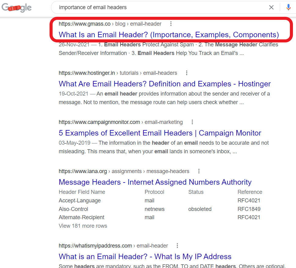 importance of powerful  email newsletter header