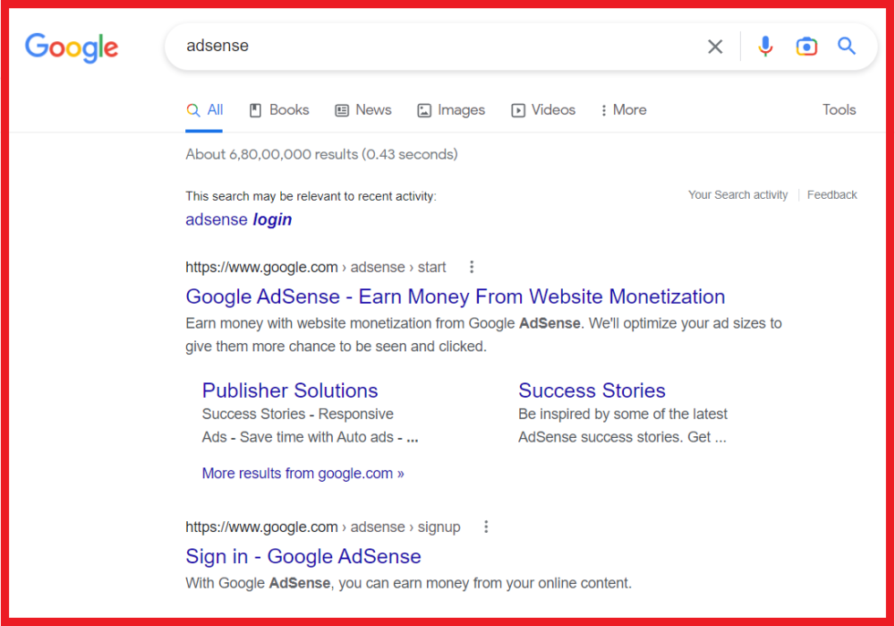 earn from blogging through AdSense