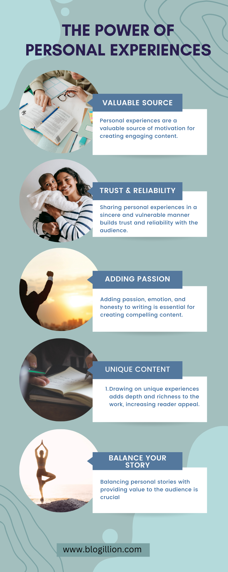 power of personal experiences