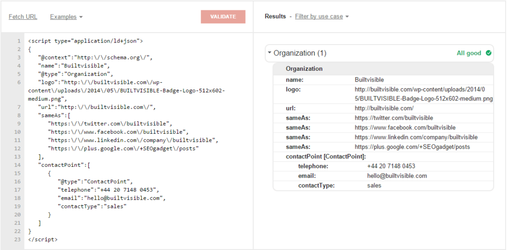 JSON-LD  Advanced Schema Markup technique