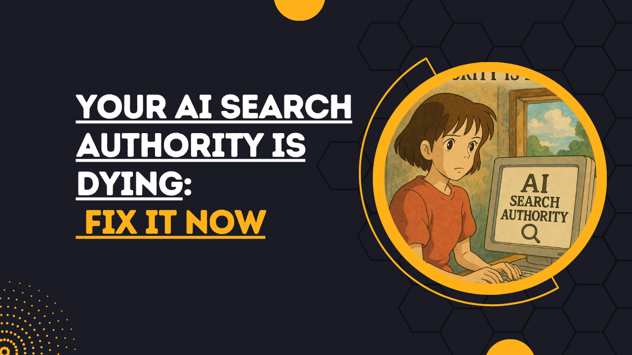 Your AI Search Authority Is Dying — Fix It Now