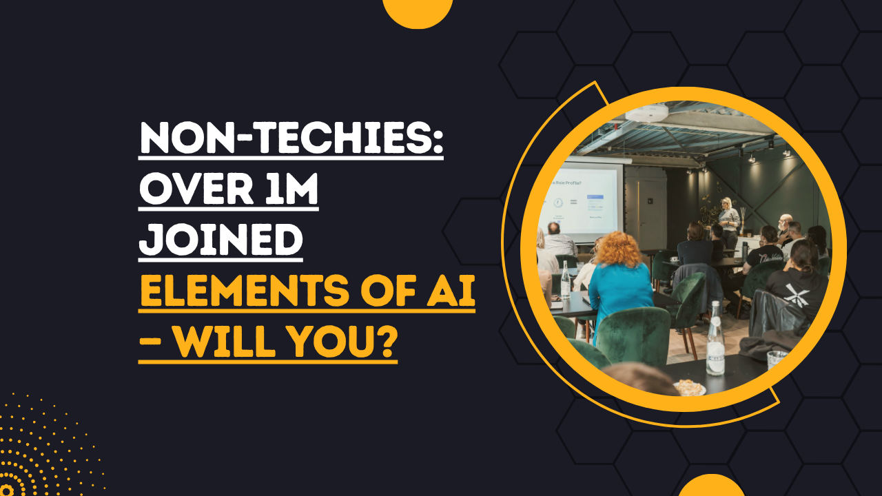Elements of AI for non-techies