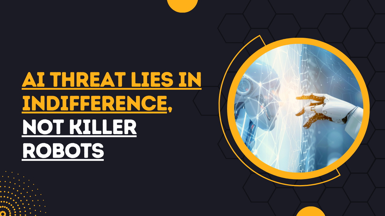 AI threat in indifference