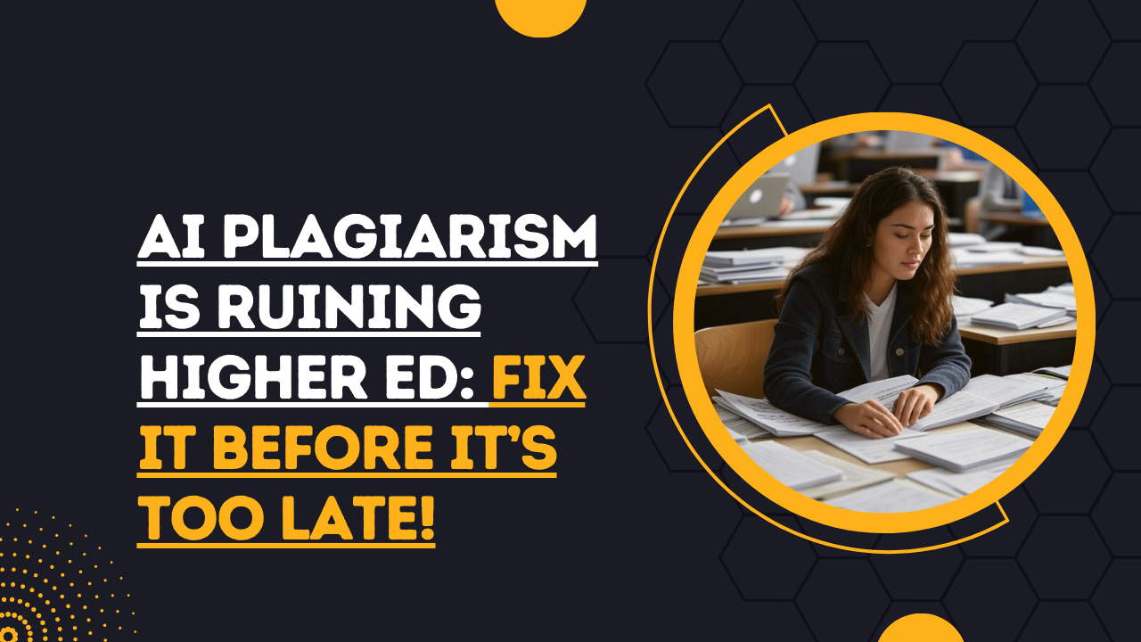 AI plagiarism in higher education