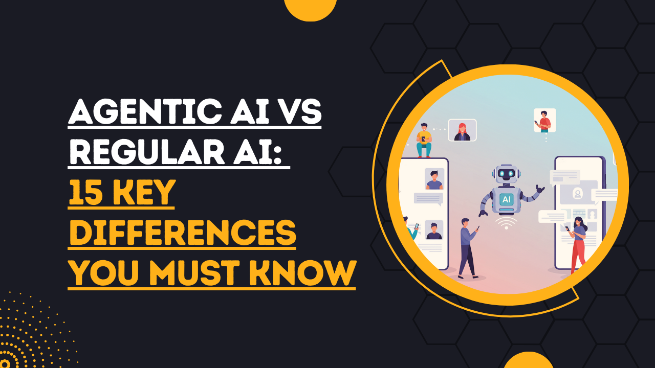 agentic AI vs regular AI